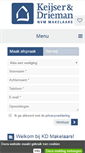 Mobile Screenshot of kdmakelaars.nl